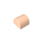 GDS-M255 - Brick Curved 1 x 1 x 2/3 Double Curved Top, No Studs