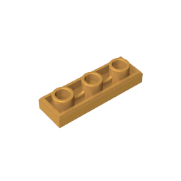 GDS-M258 - Tile Special 1 x 3 Inverted with Center Hole