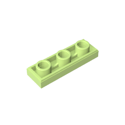 GDS-M258 - Tile Special 1 x 3 Inverted with Center Hole