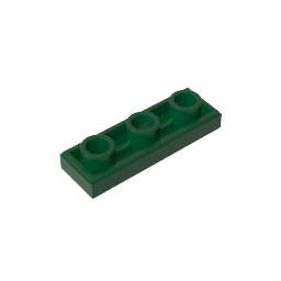 GDS-M258 - Tile Special 1 x 3 Inverted with Center Hole