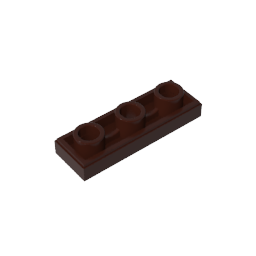 GDS-M258 - Tile Special 1 x 3 Inverted with Center Hole