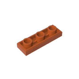 GDS-M258 - Tile Special 1 x 3 Inverted with Center Hole