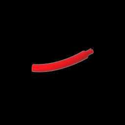 GDS-90504 - Animal Body Part / Plant, Tail / Neck / Branch / Trunk, Middle Section with Pin