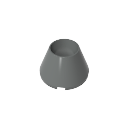 GDS-M280 - Cone 4 x 4 x 2 Hollow No Studs