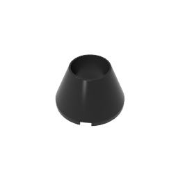 GDS-M280 - Cone 4 x 4 x 2 Hollow No Studs