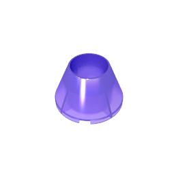 GDS-M280 - Cone 4 x 4 x 2 Hollow No Studs