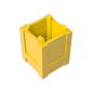 GDS-M283 - Container Box 2 x 2 x 2 - Top Opening