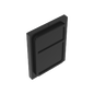 GDS-M296 - Glass for Train Door Lip On All Sides