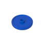 GDS-M297 - Minifig Shield Round with Stud and Raised Rim [Plain]