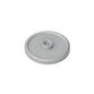 GDS-M297 - Minifig Shield Round with Stud and Raised Rim [Plain]