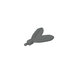 GDS-M333 - Headwear Accessory Plume / Feathers with Pin