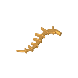 GDS-M431 - Plant / Creature Body Part, Vine / Tail / Tentacle / Bionicle Spine, Spiky