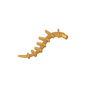GDS-M431 - Plant / Creature Body Part, Vine / Tail / Tentacle / Bionicle Spine, Spiky