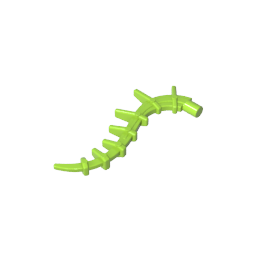 GDS-M431 - Plant / Creature Body Part, Vine / Tail / Tentacle / Bionicle Spine, Spiky