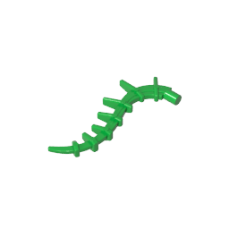 GDS-M431 - Plant / Creature Body Part, Vine / Tail / Tentacle / Bionicle Spine, Spiky