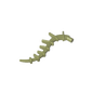 GDS-M431 - Plant / Creature Body Part, Vine / Tail / Tentacle / Bionicle Spine, Spiky