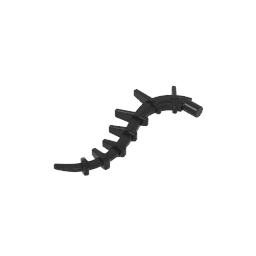 GDS-M431 - Plant / Creature Body Part, Vine / Tail / Tentacle / Bionicle Spine, Spiky