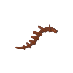GDS-M431 - Plant / Creature Body Part, Vine / Tail / Tentacle / Bionicle Spine, Spiky