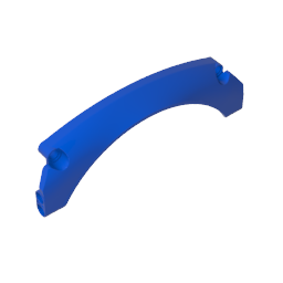 GDS-M460 - Technic Panel Car Mudguard Arched 15 x 2 x 5, Arched Top