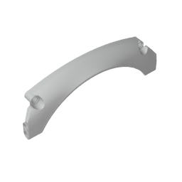 GDS-M460 - Technic Panel Car Mudguard Arched 15 x 2 x 5, Arched Top