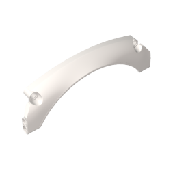 GDS-M460 - Technic Panel Car Mudguard Arched 15 x 2 x 5, Arched Top
