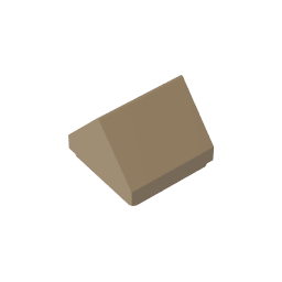 GDS-M461 - Slope Double 45 Degrees 1 x 1