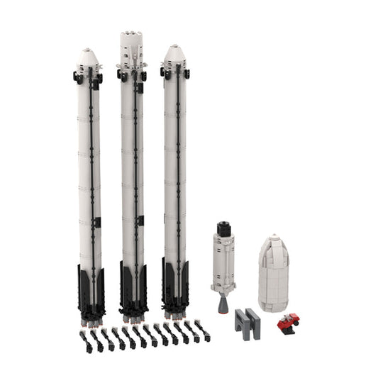 MOC-75766 SpaceX Falcon Heavy [Saturn V scale]